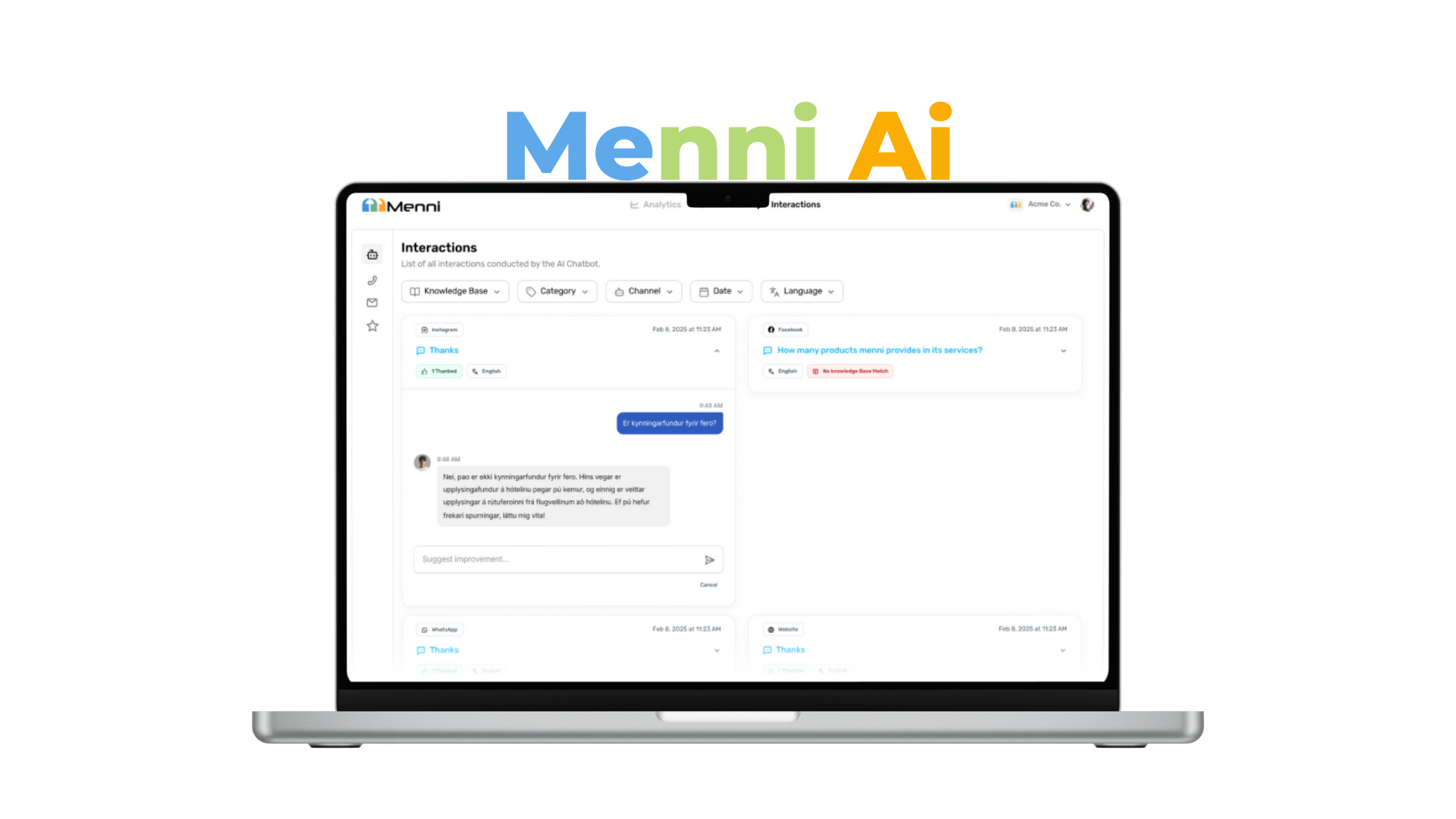 Main visual highlight